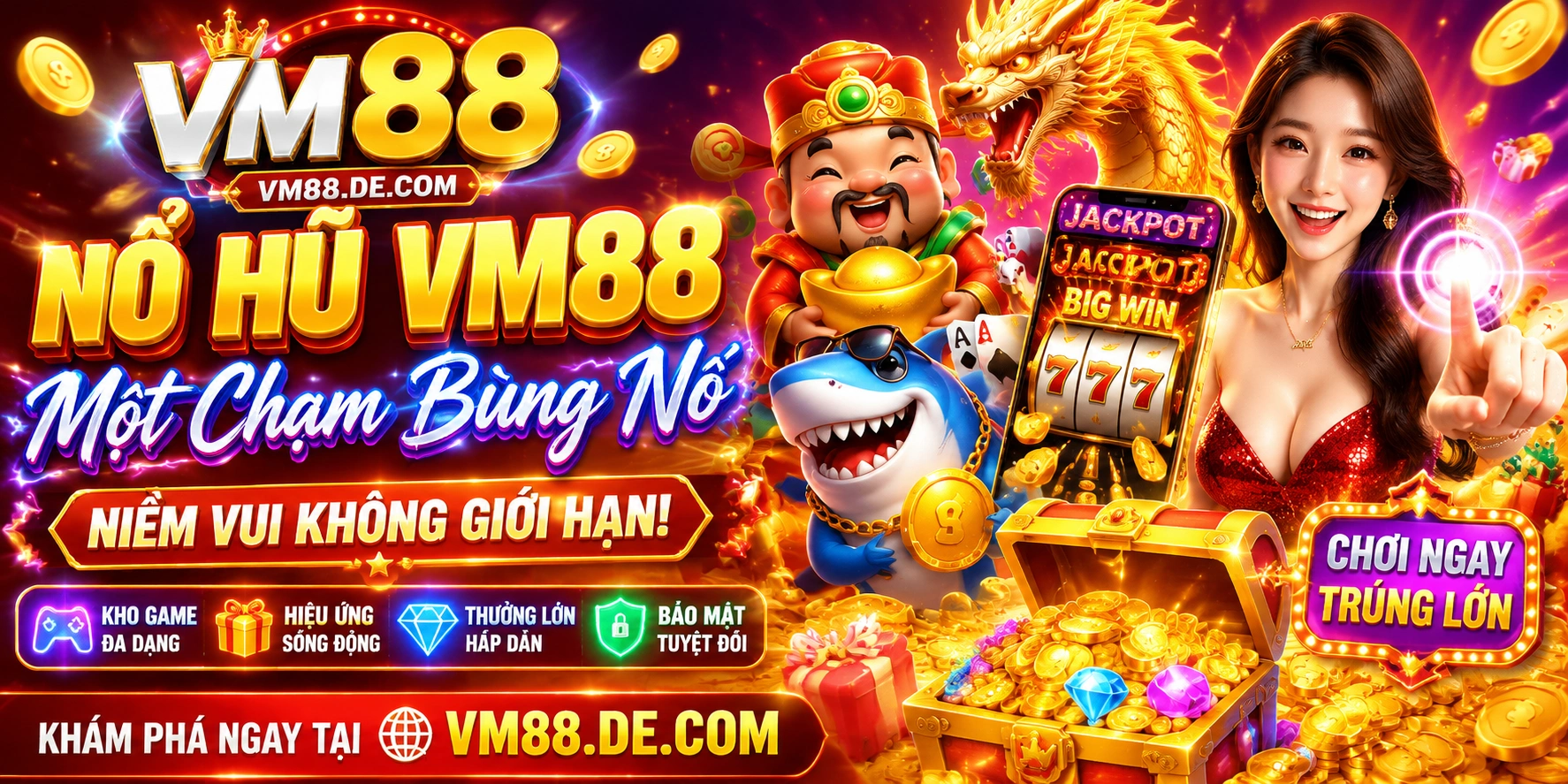 Ảnh card trò chơi Nổ Hũ vm88